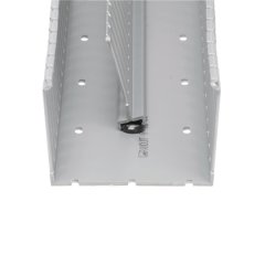 Panduct® bölücü duvar montaj tabanı, NR1 veya # 8, # 10, M4 veya M5, vida, polikarbonat, siyah, 100 pc PANDUIT. paket miktarı.