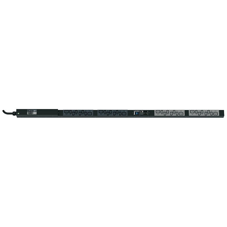 SmartZone ™ G5 başına Çıkışı (MSPO Seri) 60.309 2P + E 6h 32A fiş ve önlemler 68,898 ''U x 2.047'' W x PDU, 32 tek bir faz, 230V, (24), C13 ve (8) C19 kapları, IEC Raf Anahtarlı İzlenen 2.1'' D (1750.1mm x 50.8mm x 53.3mm) Renk:. Siyah