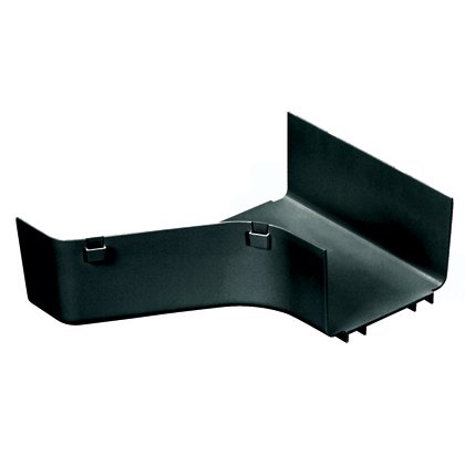 uydurma sola geçiş yaparken FiberRunner® takılması veya Kanal herhangi 6x4 herhangi 12x4 FiberRunner® Montaj veya Kanal vermektedir. Bu siyah ve ABS plastikten yapılmış olduğunu. Bu bölünmüş kapak FRRF126LSCBL kabul eder.
