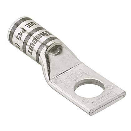 Tek bir delik, pencere pabucu ile standart bir kovan, 4/0 AWG kablo, 3/4'' saplama deliği.