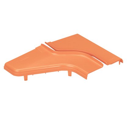 geçiş için isteğe bağlı bölme kapağı takma FRRF126LOR turuncu ve ABS plastikten yapılmış düşürücü bıraktı. geçmeli özelliği kapak yüklenmiş ve gerekli hiçbir araçlarıyla çıkarılmasını sağlar. Bu a kolay erişim için bir 1/2'' (12.7mm) açıklığı yaratır