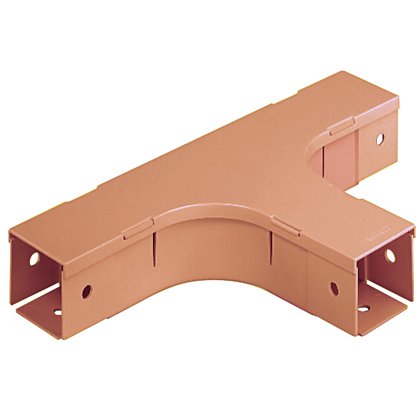 2 x 2 Fiber kanal montajı. Tutturulan bir düz yatay çalışma arasında 90 ° yatay dalı oluşturmak için kanala. Kapak dahil. Portakal.