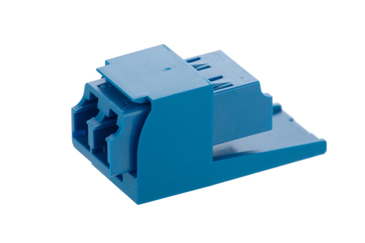 Modül (BL) Zirc Dubleks LC Fiber Adaptör (BU)