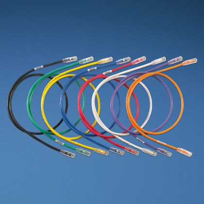 Kategori 6, her iki ucunda, Uluslararası Gray üzerinde TX6 ™ PLUS Modüler Fiş ile LSZH UTP Patch Cord.
