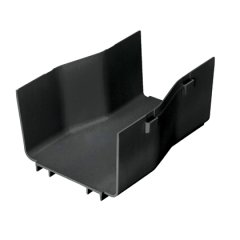 Herhangi 4x4 FiberRunner® Fitting veya Kanalına Ateşelikler herhangi 6x4 FiberRunner® Montaj veya Kanal. Bölünmüş kapak FRRF6FR4SCBL kabul eder.