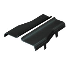 FRRF6FR4BL takılması 4x4 FiberRunner® Reducer için 6x4 FiberRunner® için opsiyonel bölünmüş kapağı. Snap-on özelliği kapak yüklenmiş ve gerekli hiçbir araçlarıyla çıkarılmasını sağlar. kolay eklemek için erişim veya kaldırma kablolar için 3/4'' (19mm) açı