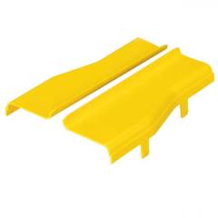 FRRF6FR4YL takılması 4x4 FiberRunner® Reducer için 6x4 FiberRunner® için opsiyonel bölünmüş kapağı. Snap-on özelliği kapak yüklenmiş ve gerekli hiçbir araçlarıyla çıkarılmasını sağlar. kolay eklemek için erişim veya kaldırma kablolar için 3/4'' (19mm) açı