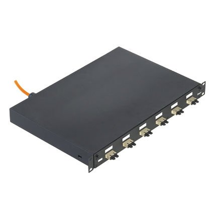 OS1 / OS2 tek modlu fiber 6 SC dupleks adaptörleri ile NK Önceden yüklenmiş elyaf çekmece.
