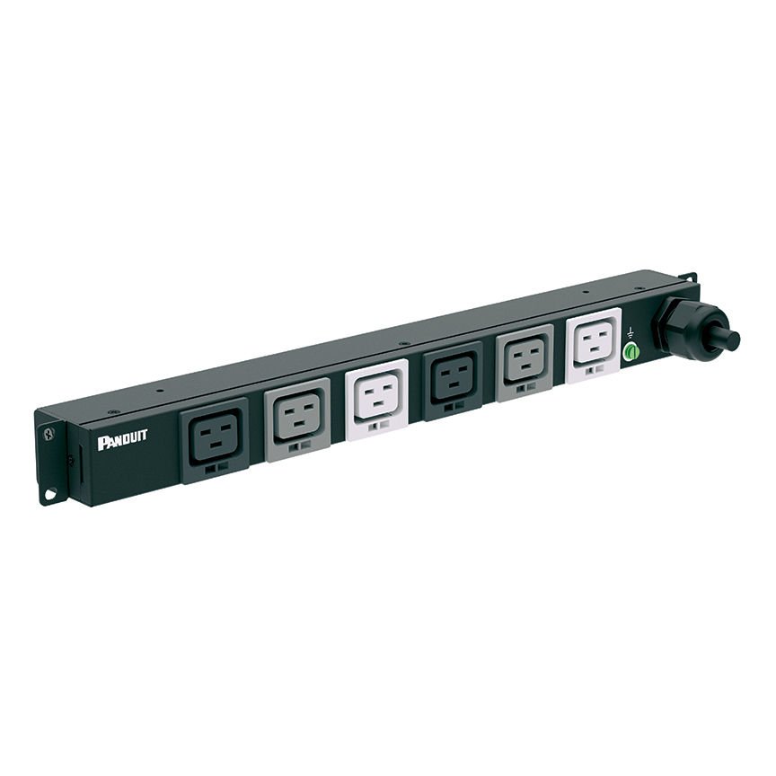 SmartZone ™ G5 Temel PDU - 16A, 415V yatay 3 Faz WYE PDU alır (6) C19 Kaplar, bir 10' (3m) güç IEC 60.309 3P + N + E 6H 16A fişli kablo ve önlemler 1.6 ''H 17.5 x'' .. Siyah: W 2.0'' D (40.6mm x 444.5mm x 50,8) CE Uyumlu Renk x