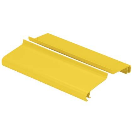 Opsiyonel bölünmüş kanal FR6X4YL6 için kapağı menteşeli. kolay eklemek için erişim veya kaldırma kablolar için 3/4 (19mm) açıklığı radyal oluşturur. Ek bileşen menteşe özelliği ° 30 ° ve 90 ° arasında bir kapağın yerleştirilmesi mümkün kılar.