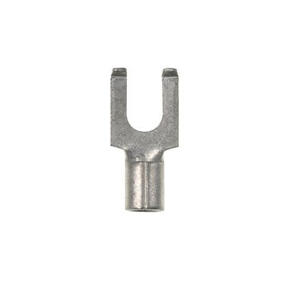 Flanşlı Çatal Terminali, 12- 10 AWG, 10. damızlık boyutu, toplu paketi olmayan yalıtımlı.
