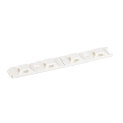 Birden köprü yapıştırıcı hızlı ve kolay kısmı yönünü yapar kablo bağı 4 yönlü kablo bağı girişi ile beyaz monte destekledi. Lastik yapıştırıcı bant ile monte edilmiş ve 2.5'' aralığı bir delik vardır (63.5 mm). Bu 5.1'' uzun genişlik x 0.75'' (130.3 x 19,
