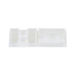 2 yönlü yapıştırıcı olan kablo bağlama beyaz monte lastik yapıştırıcı bant ile monte edilir. Bu 1.1'' uzunluğunda x 1.1'' genişliğinde (27.9 x 27.9 mm) ve mekanik gücü, sıcaklık ve aşınma direnci ve sertliği artar naylon 6.6 yapılmış. Bu mini ile kullanıl