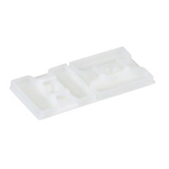 2 yönlü yapıştırıcı olan kablo bağlama beyaz monte lastik yapıştırıcı bant ile monte edilir. Bu 1.1'' uzunluğunda x 1.1'' genişliğinde (27.9 x 27.9 mm) ve mekanik gücü, sıcaklık ve aşınma direnci ve sertliği artar naylon 6.6 yapılmış. Bu mini ile kullanıl