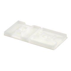 2 yönlü yapıştırıcı olan kablo bağlama beyaz monte lastik yapıştırıcı bant ile monte edilir. Bu 1.1'' uzunluğunda x 1.1'' genişliğinde (27.9 x 27.9 mm) ve mekanik gücü, sıcaklık ve aşınma direnci ve sertliği artar naylon 6.6 yapılmış. Bu mini ile kullanıl