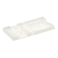 2 yönlü yapıştırıcı olan kablo bağlama beyaz monte lastik yapıştırıcı bant ile monte edilir. Bu 1.1'' uzunluğunda x 1.1'' genişliğinde (27.9 x 27.9 mm) ve mekanik gücü, sıcaklık ve aşınma direnci ve sertliği artar naylon 6.6 yapılmış. Bu mini ile kullanıl