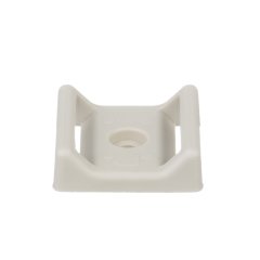 Vida doğal kullanımlar 6. (M3), vida Tak-Ty kanca ve halka kablo bağları mount uygulanır. Bu 1.12'' uzunluk x 1.12'' geniş (28.5 x 28.5 mm) olan, mekanik mukavemet, ısı ve aşınma direnci ve sertliği artar alev geciktirici naylon 6.6 yapılmış.