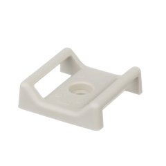 Vida doğal kullanımlar 6. (M3), vida Tak-Ty kanca ve halka kablo bağları mount uygulanır. Bu 1.12'' uzunluk x 1.12'' geniş (28.5 x 28.5 mm) olan, mekanik mukavemet, ısı ve aşınma direnci ve sertliği artar alev geciktirici naylon 6.6 yapılmış.