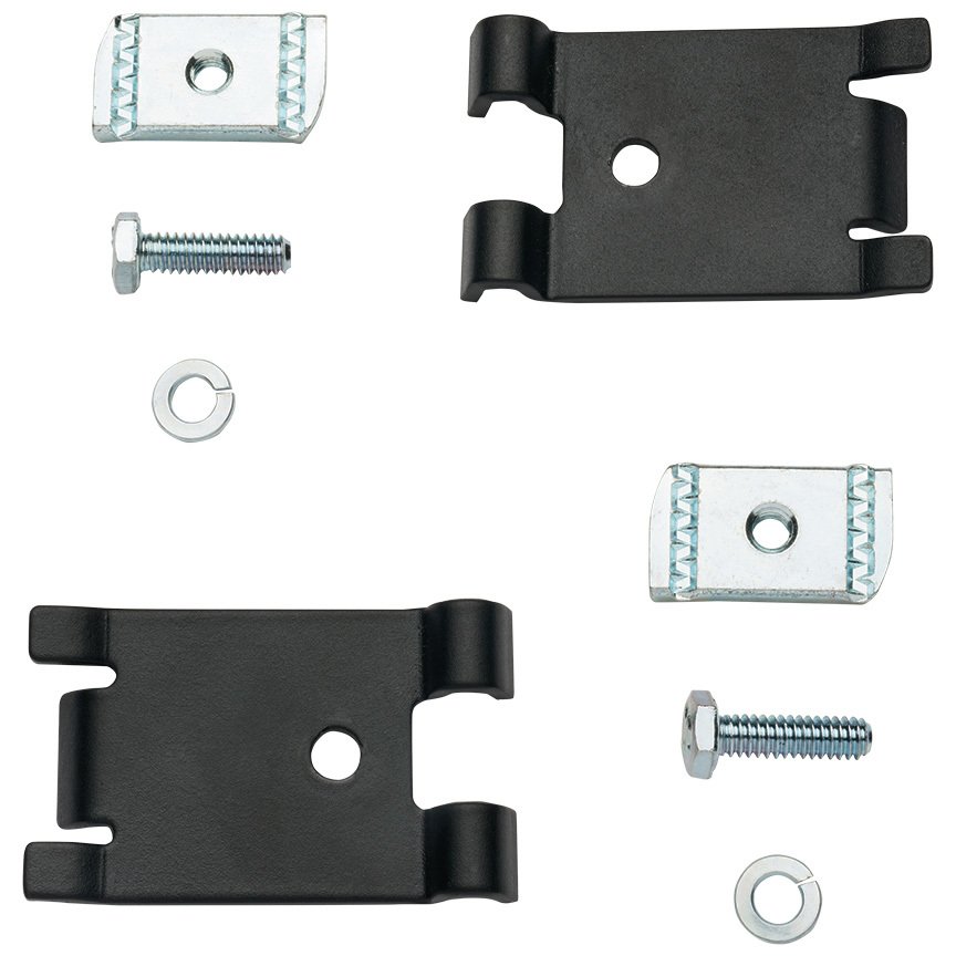 montaj klipsi Dikme düzeneği FiberRunner® kanal veya WYR-Grid® Yol 5/8'' 1 standart doğrudan bağlanmış sağlar geniş dikme yapılar. iki klip ve 7/16'' ile montajı. cıvatalar serbest bırakılması için tüm donanım içerir somun sürücüsü.