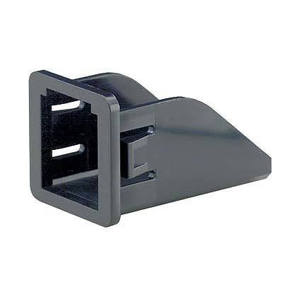 Kısa Com adaptörü 0.827 x 0.827 (21 mm x 21 mm) deliğe geçer ve bir mini Com® Modülü kabul eder. Panel kalınlığı 0.046 0.056 kadar (1.42mm için 1.17mm), Siyah olmalıdır.
