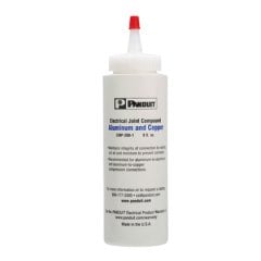 alüminyum iletken, 8 oz yapılan sıkıştırma bağlantıları ile kablo bağlantıları için İletişim yardım. Çalışma sıcaklık aralığı -40 ° C (-40 ° C), 350 ° F (177 ° C). Tüm yalıtım malzemeleri ile uyumludur.