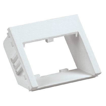 insert girintili eğimli ° İki modül alanı, 1/2 boy, 30 iki Mini-Com® Modülleri, tam beyaz olmayan bir kabul eder.