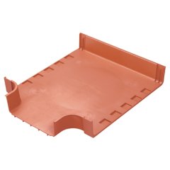 24x4 kanalı ve / veya bağlantı parçaları takılır, düz yatay mesafeden bir 12x4 çıkışı olan bir 90 ° 'lik yatay dalı oluşturmak için kullanılır. İsteğe bağlı bölünmüş kapak FRTCV24W12OR kabul eder.