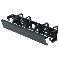 Panduit D-Ring Kablo Yöneticisi Snap-on Kapak temiz, basit bitirmek sağlarken Kablo Yöneticisi koruyan, hızla ve kolayca yükler. 2RU, Siyah, 1 adet, Açık Erişim Yöneticisi dahil değildir.
