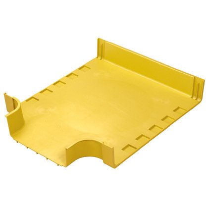 24x4 kanalı ve / veya bağlantı parçaları takılır, düz yatay mesafeden bir 12x4 çıkışı olan bir 90 ° 'lik yatay dalı oluşturmak için kullanılır. İsteğe bağlı bölünmüş kapağı FRTCV24W12YL kabul eder.