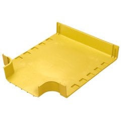 24x4 kanalı ve / veya bağlantı parçaları takılır, düz yatay mesafeden bir 12x4 çıkışı olan bir 90 ° 'lik yatay dalı oluşturmak için kullanılır. İsteğe bağlı bölünmüş kapağı FRTCV24W12YL kabul eder.