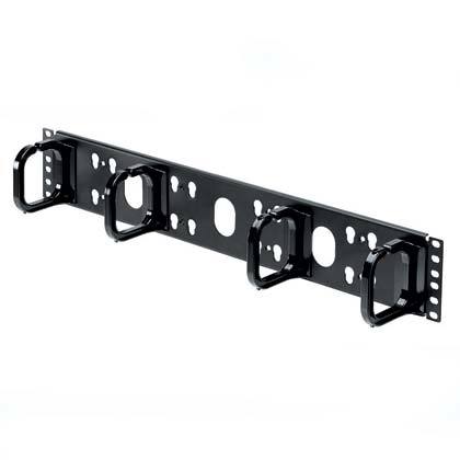 Panduit® Açık Access® Yatay D-Ring Kablo Yöneticisi güç, koaksiyel ve iletişim kabloları ve anahtar bağlantı noktalarına açık ve etkili erişim sağlar. Modüler plastik ile benzersiz bir çelik çerçeve sayesinde ek D-ringler, kablo yönetim sadece L değildir