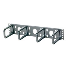 Panduit® Açık Access® Yatay D-Ring Kablo Yöneticisi güç, koaksiyel ve iletişim kabloları ve anahtar bağlantı noktalarına açık ve etkili erişim sağlar. Modüler plastik ile benzersiz bir çelik çerçeve sayesinde ek D-ringler, kablo yönetim sadece L değildir