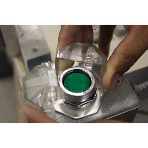 Lokavt Tagout, Basma düğmesi Kapak, Clear, 22.5 mm.
