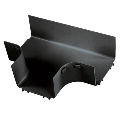 6x4 kanalı ve / veya bağlantı parçaları takılır düz yatay çalışan bir 90 ° yatay dalı oluşturmak için kullanılır. İsteğe bağlı bölünmüş kapak FRTSC6BL kabul eder.