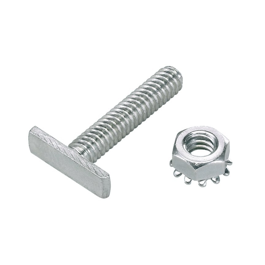 Montaj konsollara FiberRunner® Kanal sabitlerken T somun ek bağlantı için de kullanılabilir. Örneğin, bir T-cıvata 12x4 montaj desteği sokmak sokulabilir ve 12x4 kanalının alt orta nervür yapısı içinde yer alan. t tarafından