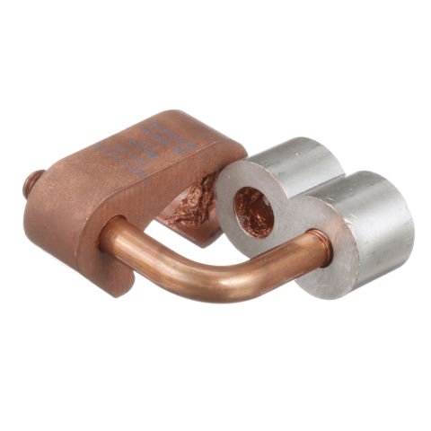 Kalay Kaplı Topraklama ''8x6'' Stil Çapraz Bağlayıcı, 5/8'' Çubuk (15.9mm), 2 Str - 250 kcmil (35-120mm2) Bakır Kablo
