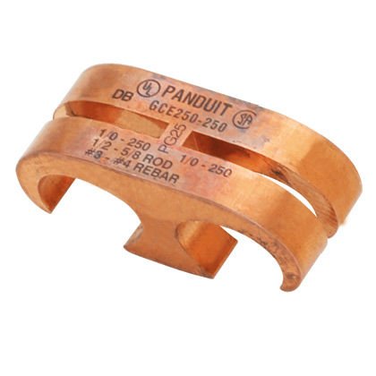 1/0 STR ''E'' tarzı topraklama konektörü - 250 kcmil (70 - 120mm²) Ana ve 6. SOL - 1/0 STR musluk (16 - 50mm²) hafifçe vurun.