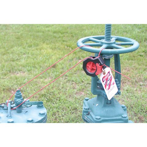 Lokavt Tagout, Cinch kablo sadece, 15ft.