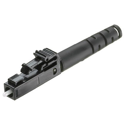 Saha Polonyalı LC Simplex Pot & Polonyalı Stil OM2 / OM3 / OM4 Bağlayıcı, 3.0mm Siyah Boot Siyah Konut