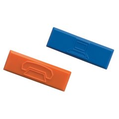 Plastik ek bileşeni simgesinin telefon görüntüsü, Kapalı Beyaz, 100 pc ile.