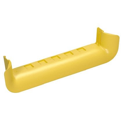 24x4 kanalına ya da bir 24x4 yatay tişört, Sarı çıkarken 3 (76.2 mm), kablonun bükülme yarıçapı sınırlamak için kullanılır.