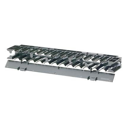 Panduit® NetManager® Yatay Kablo Manager maliyet-etkin bir biçimde düzenler ve herhangi bir standart EIA 19in (483mm), kabin veya dolap içinde bakır ve fiber ağ kabloları korur. Daha az bükülme ve kırılmaların Superior bükülme yarıçapı kontrol olmasını sa