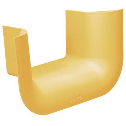 6x4 kanal, 6x4 yatay T uydurma veya 12x4 dikey tee, Sarı üzerine 6x4 çıkış çıkarken 2 (50.8mm) kablonun bükülme yarıçapı sınırlamak için kullanılır.