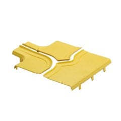 4x4 çıkış FRT12X4W6OR uydurma yatay tee için opsiyonel bölünmüş kapağı. Snap-on özelliği kapak yüklenmiş ve gerekli hiçbir araçlarıyla çıkarılmasını sağlar. kolay eklemek için erişim veya kaldırma kablolar için 3/4 (19 mm) açıklığı radyal oluşturur.