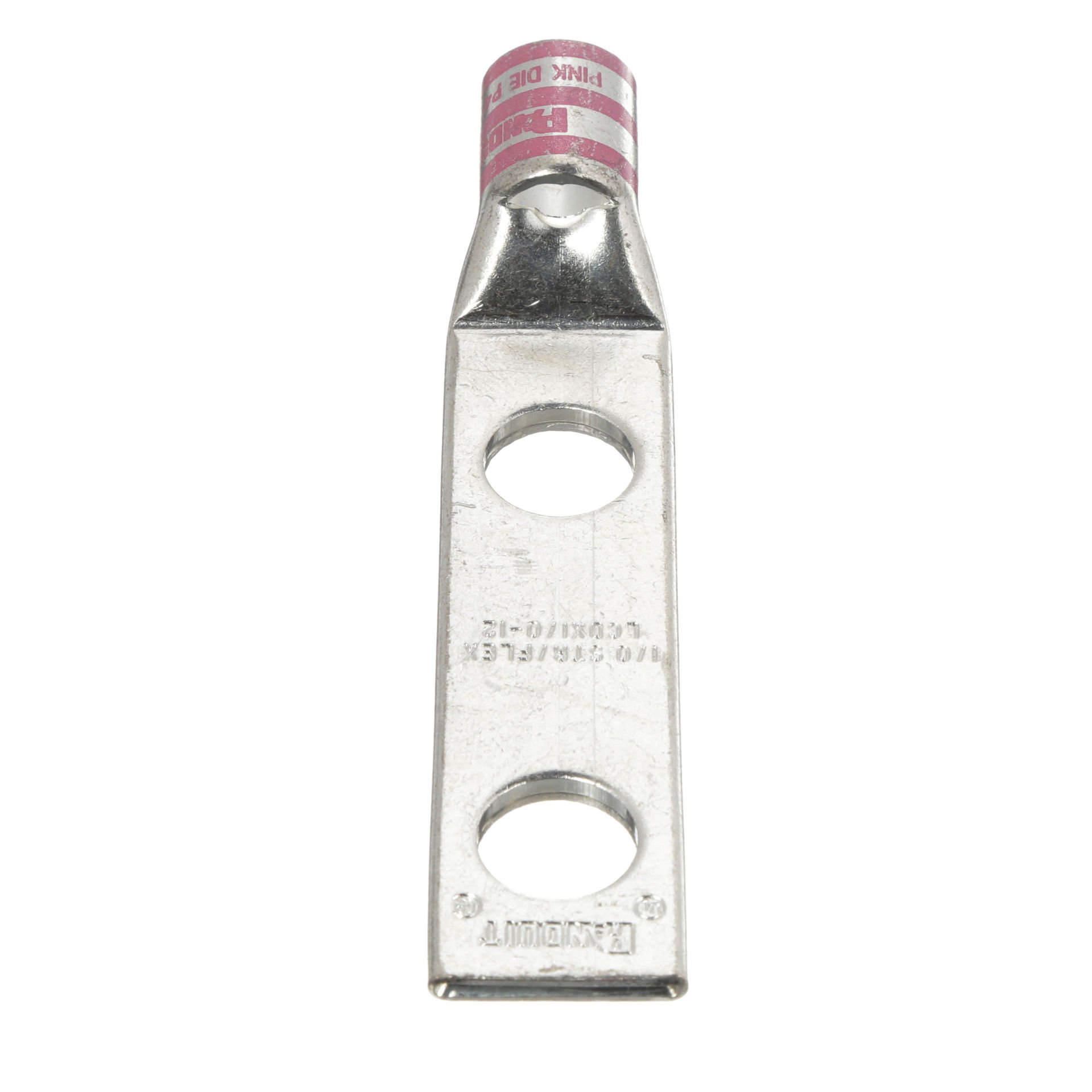 İki delikli, esnek yük sepeti, 1/0 AWG kablo, 1/2 saplama deliği, 1.75 delik açıklığı.