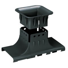 4x4 Yukarı Bacalı. kablosu doğrudan yerden tesisatlarda raflar ve dolaplar altında dağıtılan kanal üzerinden yukarı doğru yönlendirilmesini sağlar. (50.8mm) viraj yarıçapı 2in sağlar. kanal doğrudan oturur ve kablolar döşenecek izin vermek için konumlandı