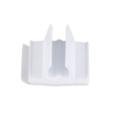 . ''- 28'' (5.6 mM - 7.7mm) demet beyaz Yapışkan kordon klibi, .22 monte destekledi.