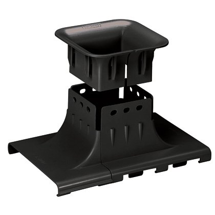 6x4 Yukarı Bacalı. kablosu doğrudan yerden tesisatlarda raflar ve dolaplar altında dağıtılan kanal üzerinden yukarı doğru yönlendirilmesini sağlar. (50.8mm) viraj yarıçapı 2in sağlar. kanal doğrudan oturur ve kablolar döşenecek izin vermek için konumlandı