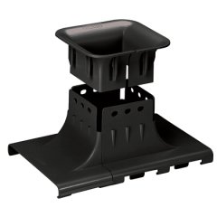 6x4 Yukarı Bacalı. kablosu doğrudan yerden tesisatlarda raflar ve dolaplar altında dağıtılan kanal üzerinden yukarı doğru yönlendirilmesini sağlar. (50.8mm) viraj yarıçapı 2in sağlar. kanal doğrudan oturur ve kablolar döşenecek izin vermek için konumlandı