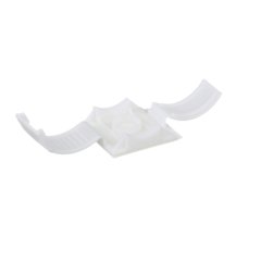 Düğüm ™ ayarlanabilir gevşetilebilen bir kelepçe, 6. Vida (M3), .19'' - .69'' (4.8mm - 17.5 mm) demet, beyaz, bulk paket.
